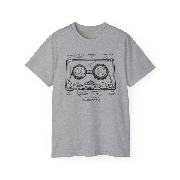 How Does A Cassette Tape Work? T Shirt Heavyweight