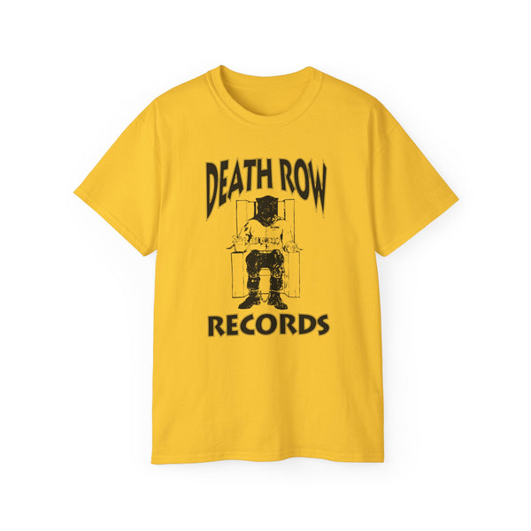 Death Row Records T Shirt Heavyweight