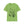 Load image into Gallery viewer, A black line drawing of a drummer on a green t-shirt.
