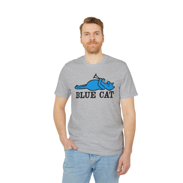 Blue Cat Records T Shirt (Premium Organic)