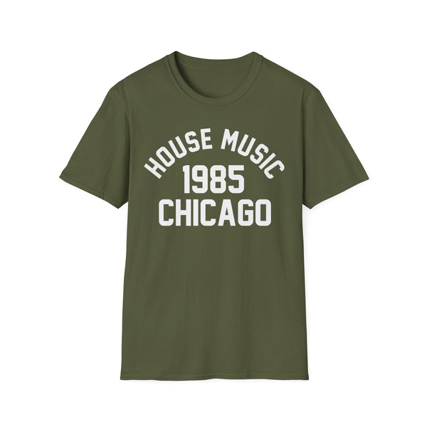 House Music 1986 Chicago T Shirt Mid Weight | SoulTees.co.uk - SoulTees.co.uk