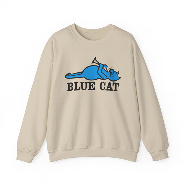 Blue Cat Sweatshirt