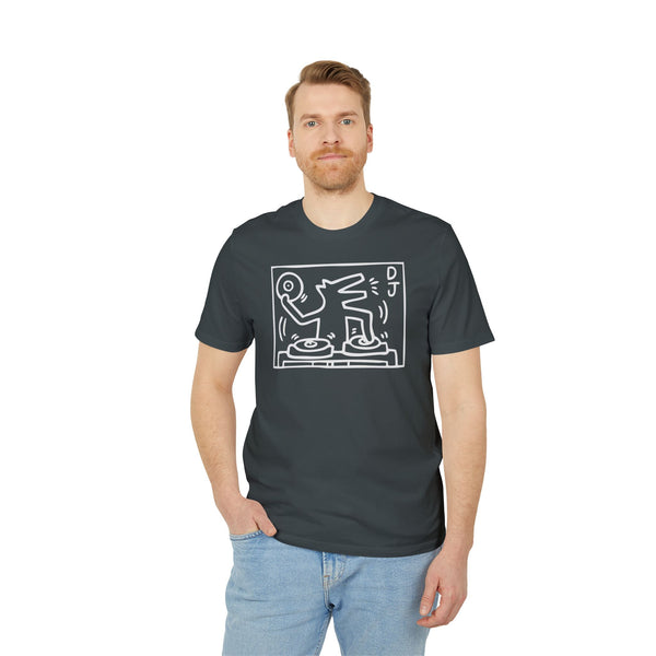 DJ Dog T Shirt (Premium Organic)