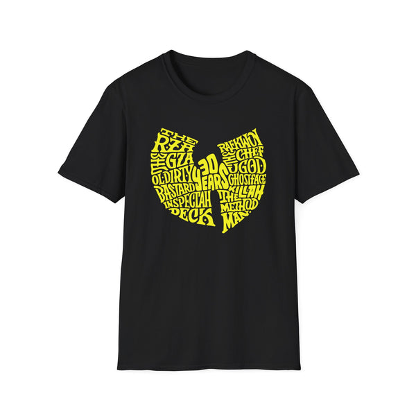 Wu Tang 30 Years T Shirt Light Weight | SoulTees.co.uk - SoulTees.co.uk