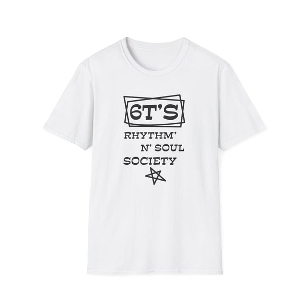 6Ts Rhythm n Soul Society T Shirt Mid Weight | SoulTees.co.uk - SoulTees.co.uk