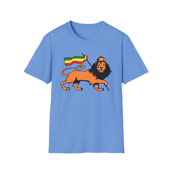 Lion Of Judah Rasta T Shirt Mid Weight | SoulTees.co.uk - SoulTees.co.uk