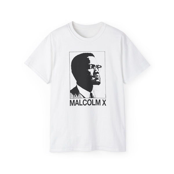 Malcolm X T Shirt Heavyweight