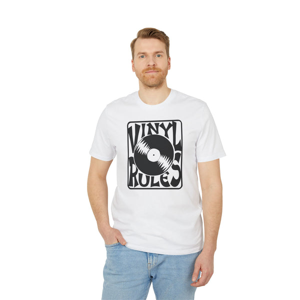 Vinyl Rules T Shirt (Premium Organic)