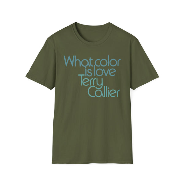 What Color Is Love Terry Callier T Shirt Mid Weight | SoulTees.co.uk - SoulTees.co.uk