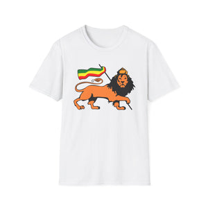 Lion Of Judah Rasta T Shirt Mid Weight | SoulTees.co.uk - SoulTees.co.uk