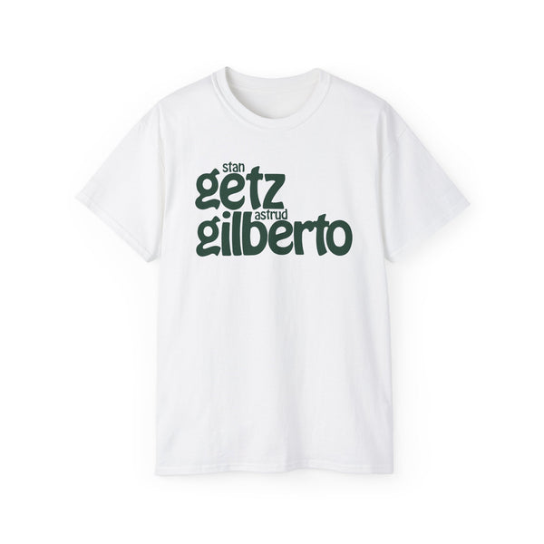 Stan Getz Astrud Gilberto T Shirt (M) - BLACK FRIDAY - 1 UNIT LEFT ONLY - 40% OFF