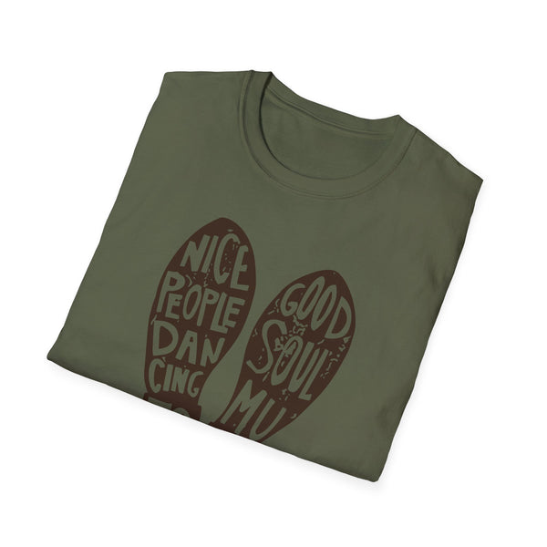 Nice People Dancing To Good Soul Music T Shirt Standard Weight | SoulTees.co.uk