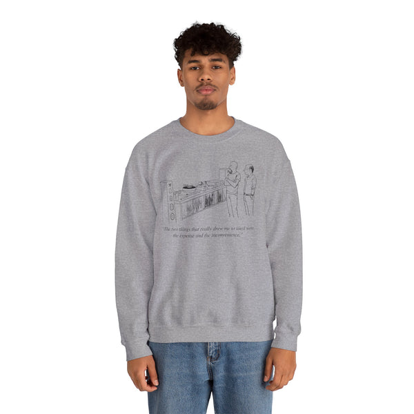 Vinyl Inconvenience Sweatshirt