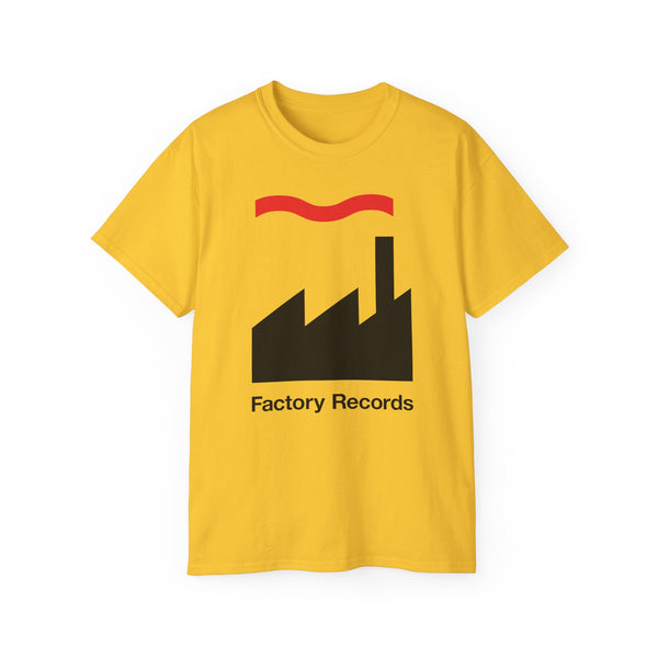 Factory Records T Shirt Heavyweight