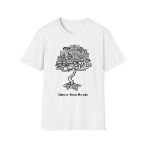 Know Your Roots T Shirt Mid Weight | SoulTees.co.uk - SoulTees.co.uk