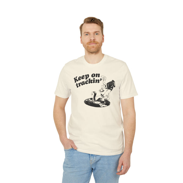 Keep On Tracking T Shirt (Premium Organic)