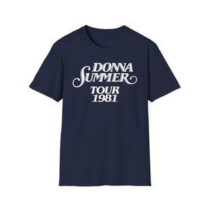 Donna Summer Tour 1981 T Shirt Mid Weight | SoulTees.co.uk - SoulTees.co.uk