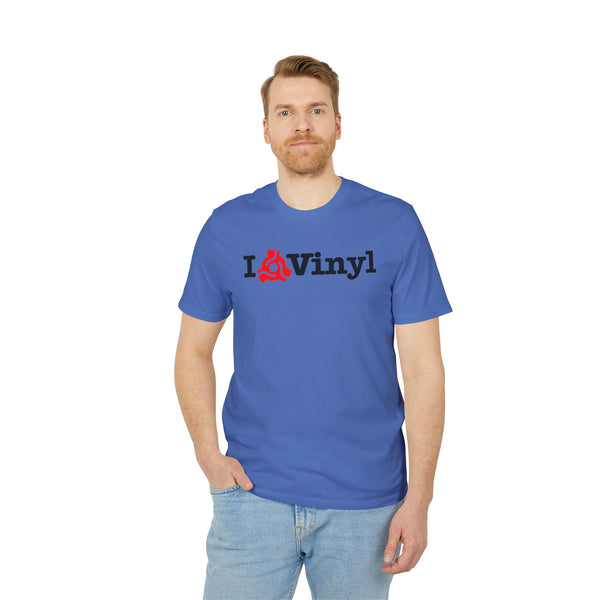 I Love Vinyl T Shirt (Premium Organic)