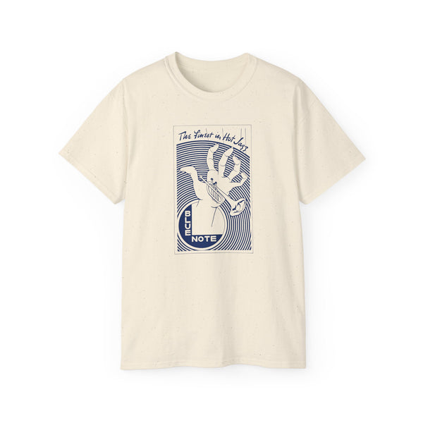 Finest In Hot Jazz Blue Not Records T Shirt (Heavyweight)
