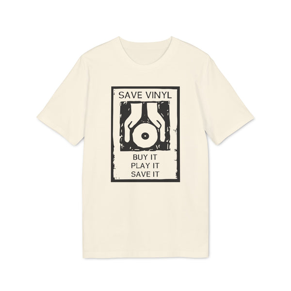 Save The Vinyl T Shirt (Premium Organic)