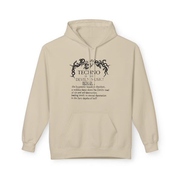 Techno is The Devil's Music Hoody | DISCONTINUED DESIGN - 40% OFF