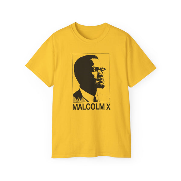 Malcolm X T Shirt Heavyweight