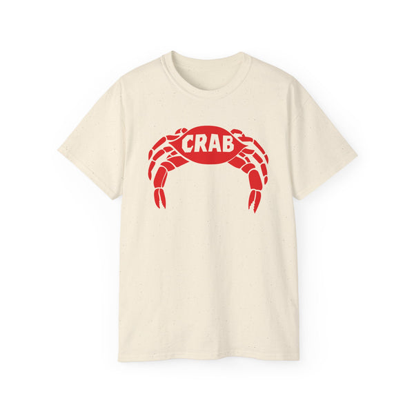 Crab Records T Shirt Heavyweight