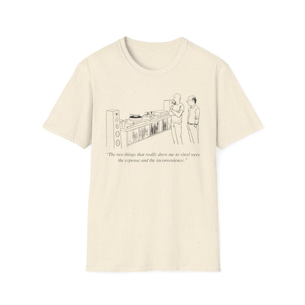 Vinyl Inconvenience T Shirt (Lightweight) | SoulTees.co.uk