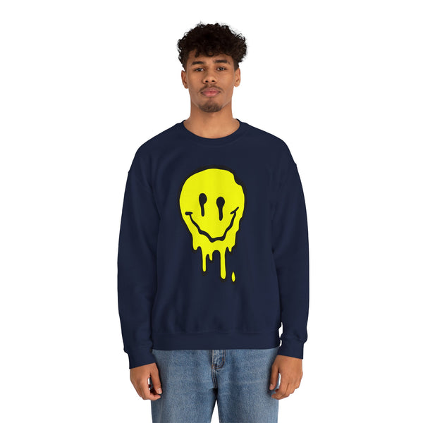 Melted Smiley Acid House Sweatshirt