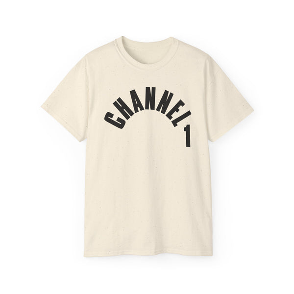 Channel 1 Records T Shirt Heavyweight