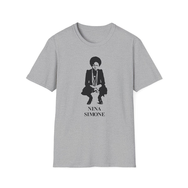Nina Simone T Shirt Mid Weight | SoulTees.co.uk - SoulTees.co.uk