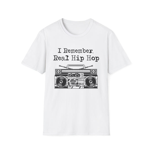 I Remember Real Hip Hop T Shirt (Lightweight) | SoulTees.co.uk