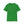 Load image into Gallery viewer, Green t-shirt with a repeating pattern of abstract black and orange geometric shapes and text.
