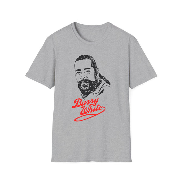 Barry White T Shirt Light Weight | SoulTees.co.uk - SoulTees.co.uk