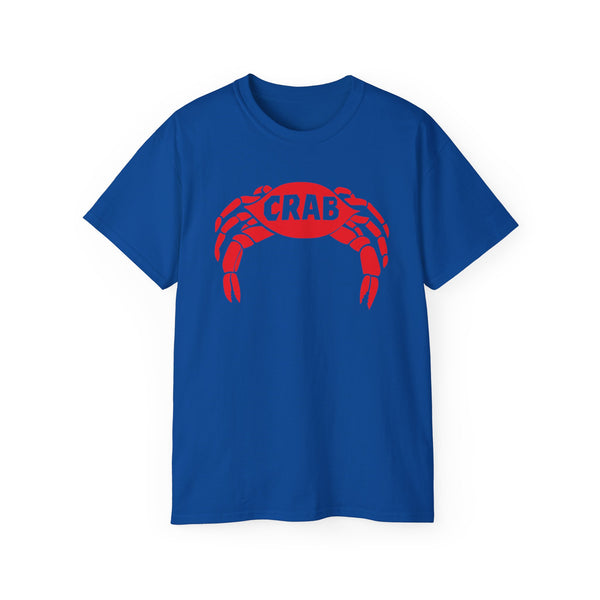 Crab Records T Shirt Heavyweight