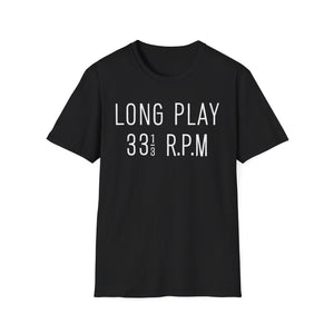 Long Play 331/3 RPM T Shirt Light Weight | SoulTees.co.uk - SoulTees.co.uk