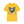 Load image into Gallery viewer, Yellow t-shirt with black and white graphic of a person wearing rainbow sunglasses.
