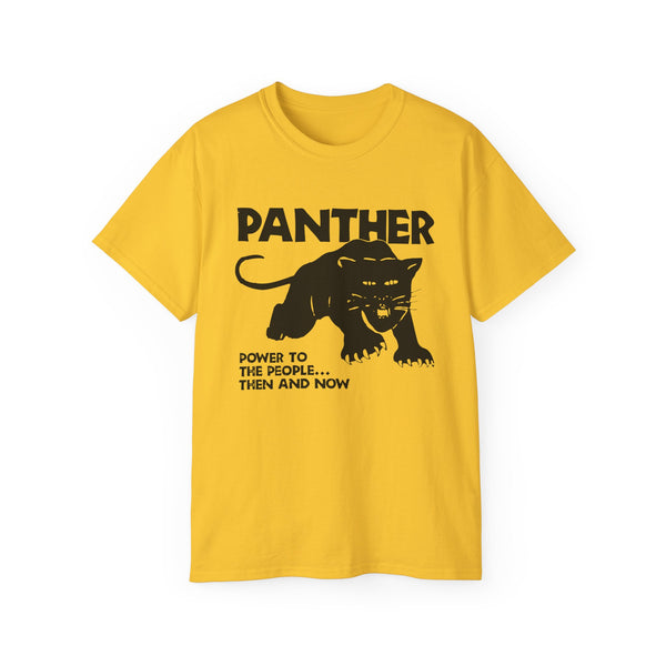 Black Panther Party T Shirt Heavyweight
