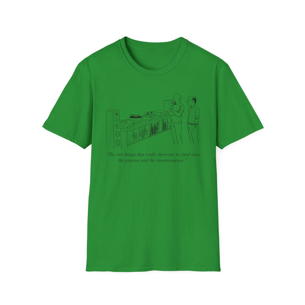 Vinyl Inconvenience T Shirt (Lightweight) | SoulTees.co.uk