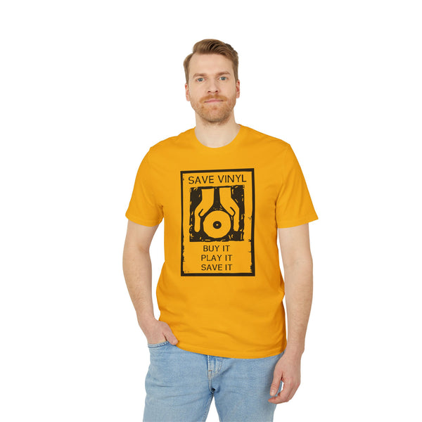 Save The Vinyl T Shirt (Premium Organic)