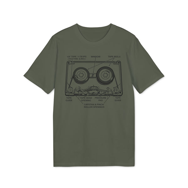 How It Works: Cassette Tape T Shirt (Premium Organic)