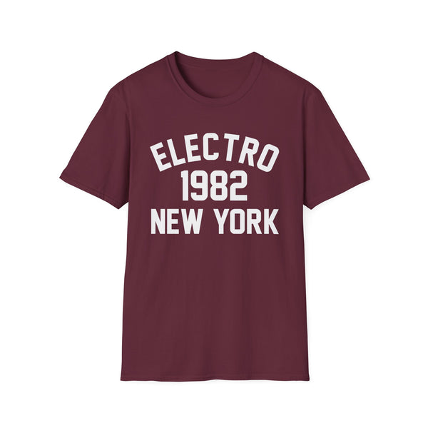 Electro 1982 New York T Shirt Mid Weight | SoulTees.co.uk - SoulTees.co.uk