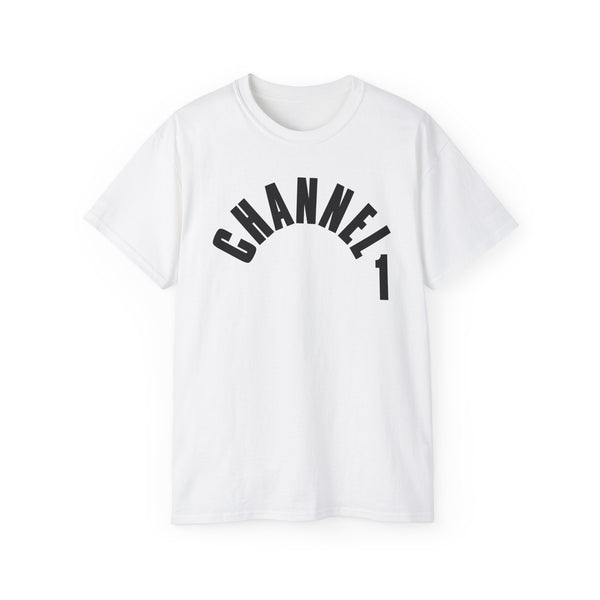 Channel 1 Records T Shirt Heavyweight