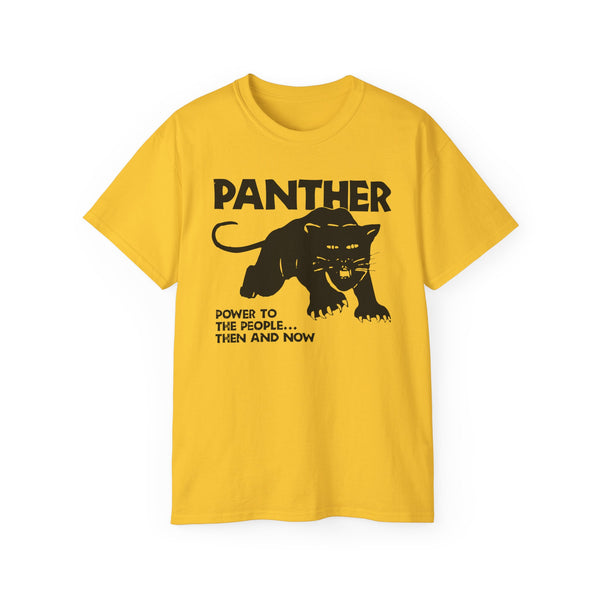 Black Panther Party T Shirt Heavyweight