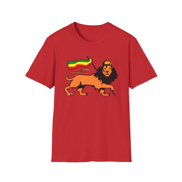 Lion Of Judah Rasta T Shirt Mid Weight | SoulTees.co.uk - SoulTees.co.uk