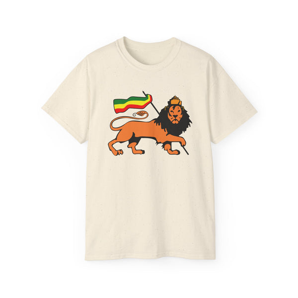 Lion Of Judah Rasta T Shirt Heavyweight