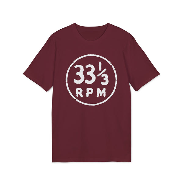 33 1/3 RPM T Shirt (Premium Organic)