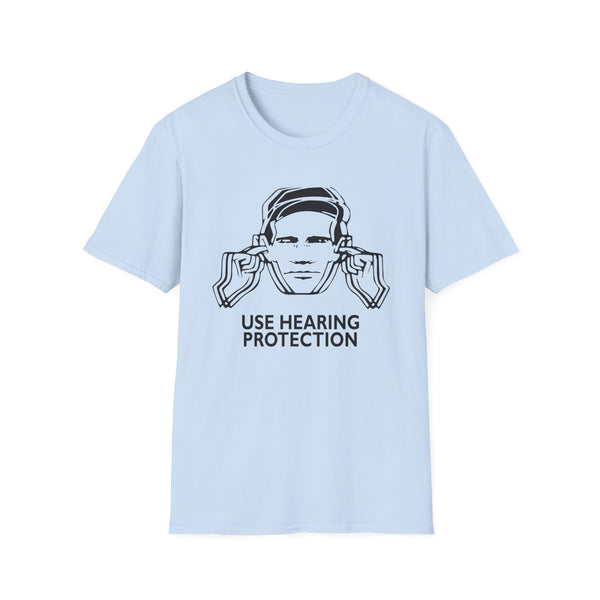 Use Hearing Protection T Shirt Mid Weight | SoulTees.co.uk - SoulTees.co.uk