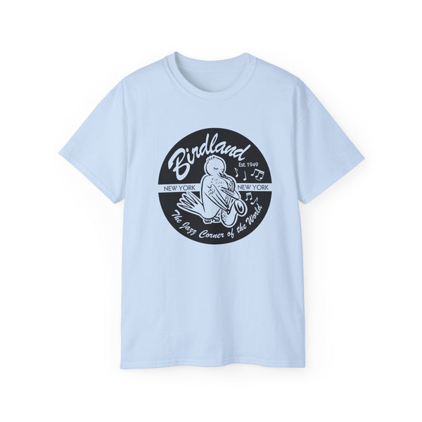 Birdland Jazz Club New York T Shirt Heavyweight