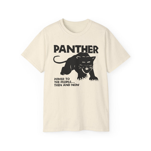 Black Panther Party T Shirt Heavyweight